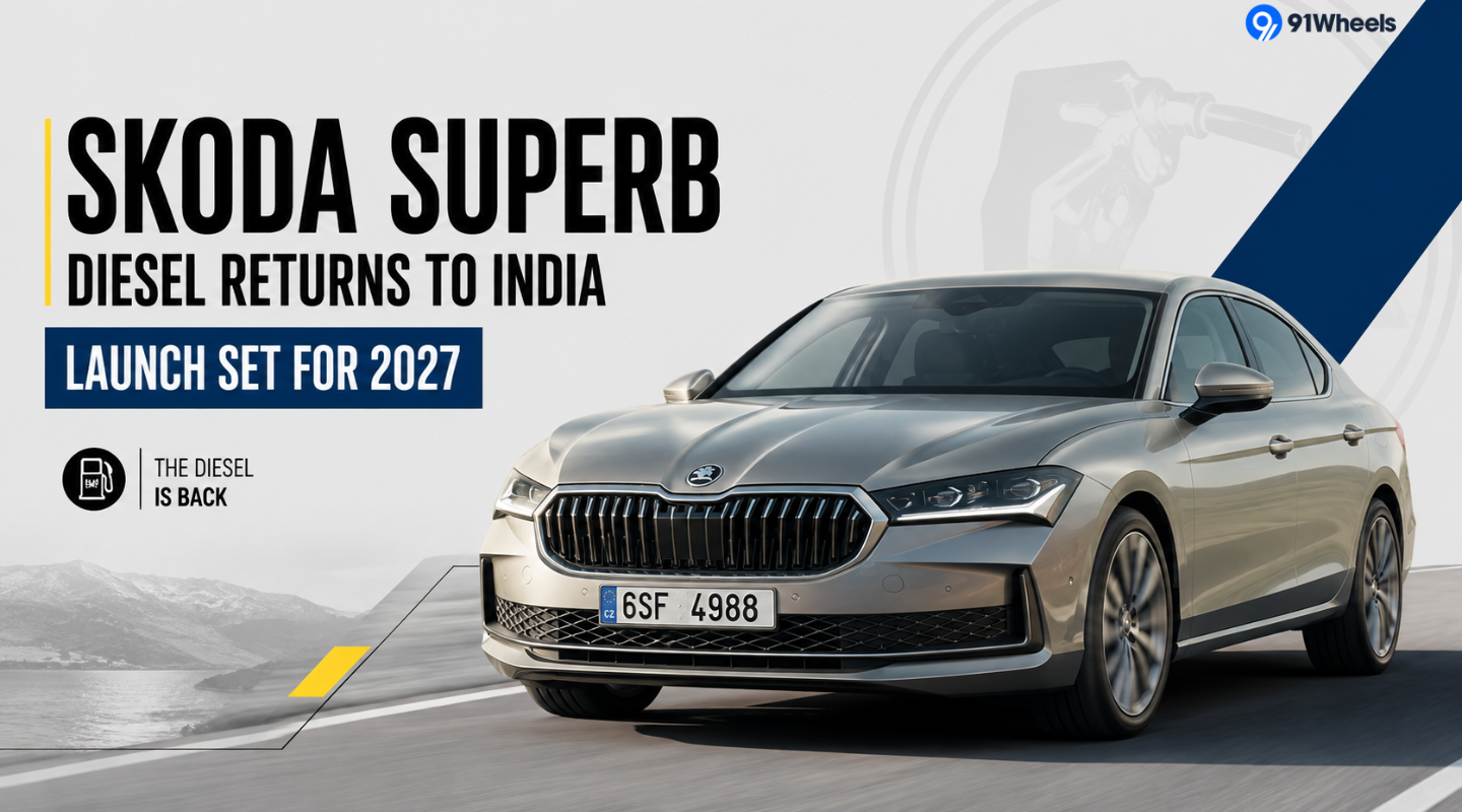 Skoda Superb Diesel Returns To India, Launch Set For 2027
